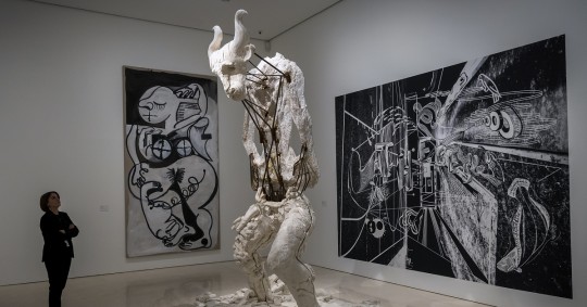 Entro de los actos conmemorativos del 50 aniversario de la muerte del pintor, se lleva a cabo la exposición “El eco de Picasso”/ Foto: cortesía EFE