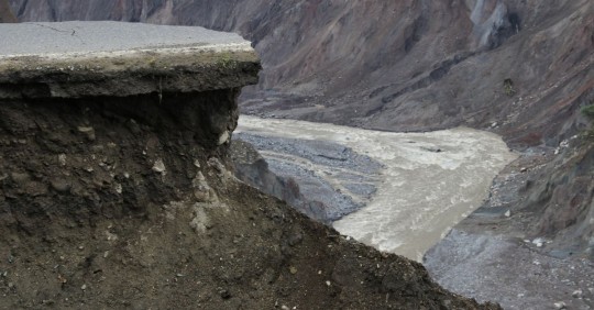 La erosión del río Coca avanzó 1,6 kilómetros en 10 días/ Foto: El Oriente