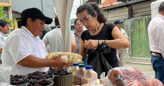 Los viernes podrán comercializar sus productos en los patios del MAG en Tena/ Foto: cortesía MAG