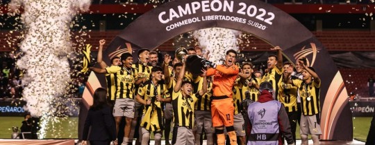 Peñarol se consagró campeón de la Copa Libertadores Sub-20 / Foto: cortesía Conmebol