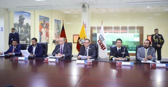 El vicepresidente Alfredo Borrero visitará hoy Esmeraldas / Foto: cortesía Ministerio del Interior