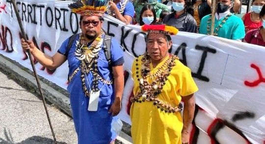 Siekopai demandan desalojo de colonos ante la Corte Nacional / Foto: cortesía Nación Siekopai