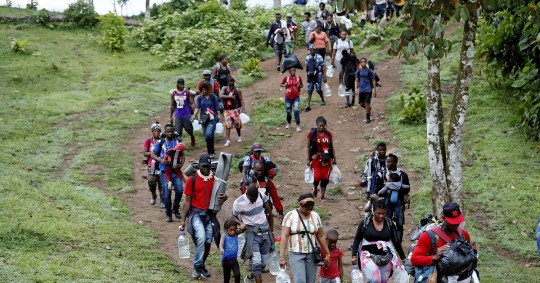 Entre el 1 de enero y el 30 de abril pasado han arribado a Darién 55.589 venezolanos, 28.610 haitianos, 16.992 ecuatorianos, 3.836 colombianos, y 2.791 hindúes/ Foto: Cortesía EFE