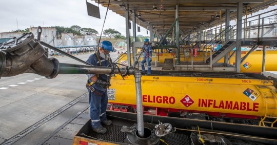 El 62.32 % corresponde al segmento automotriz./ Foto: cortesía Petroecuador