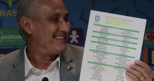 Brasil convocó este lunes a nueve delanteros, incluyendo a Neymar, Vinícius Junior, Rodrygo, Raphinha y Richarlison, para el Mundial de Qatar 2022 / Foto: EFE