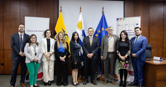 El proyecto consistirá en fortalecer las capacidades de los profesionales de salud de Ecuador./ Foto: cortesía EFE