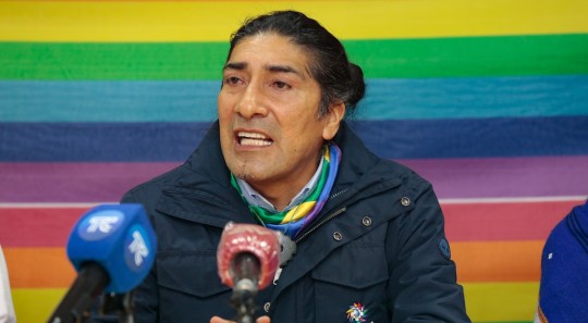 Yaku Pérez ganó en 13 provincias / Foto EFE