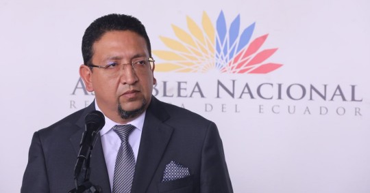 Un total de 96 legisladores votaron por Saquicela, quien venía desempeñando el cargo desde hace alrededor de un año tras la destitución de Guadalupe Llori / Foto: cortesía Asamblea Nacional
