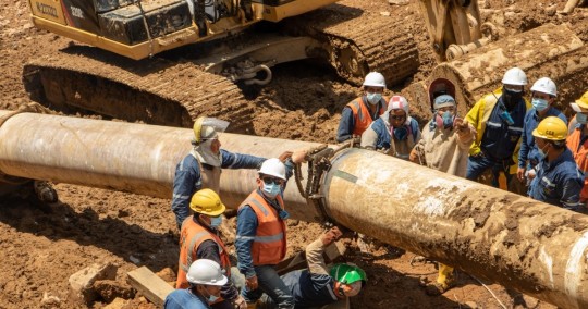 SOTE, OCP y el Poliducto reiniciaron sus operaciones / Foto: cortesía Ministerio de Energía