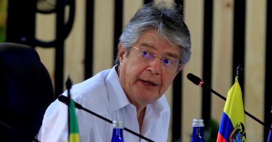 Lasso va a investidura de Boric y pedirá apoyo para entrar a Alianza Pacífico / Foto: EFE