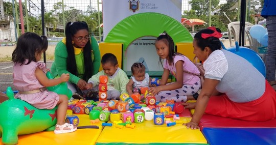 El objetivo es trabajar para reducir los índices de desnutrición crónica infantil / Foto: cortesía MIES