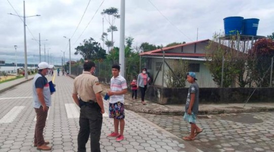 Según las autoridades de Aguarico, este cantón no ha recibido los fondos necesarios para enfrentar la emergencia sanitaria ante el covid-19. Foto: Cortesía 