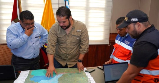 120 cantones han sido afectados por las lluvias este año / Foto: cortesía Secretaría de Gestión de Riesgos