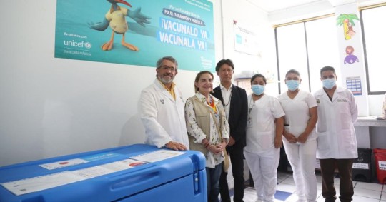 Estos equipos permitirán la correcta conservación, almacenamiento y transporte de vacunas en varias provincias/ Foto: Cortesía Ministerio de Salud