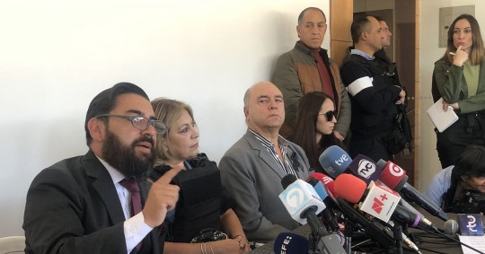 Una semana antes de su asesinato al salir de un mitin político, en Quito, Villavicencio había denunciado amenazas en su contra/ Foto: cortesía