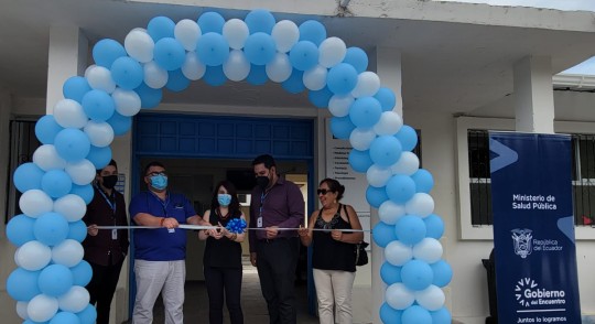Esto permitirá que alrededor de 6.000 habitantes de los cantones Limón Indanza y Santiago se beneficien / Foto: cortesía ministerio de Salud