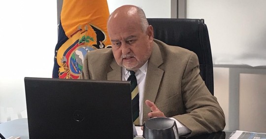 Mauricio Pozo: 2020, "resume la peor crisis en la historia económica de Ecuador" / Foto: Cortesía Twitter ministro de Economía
