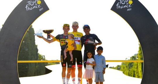 Richard Carapaz volvió a conquistar Europa / Foto: Richard Carapaz 