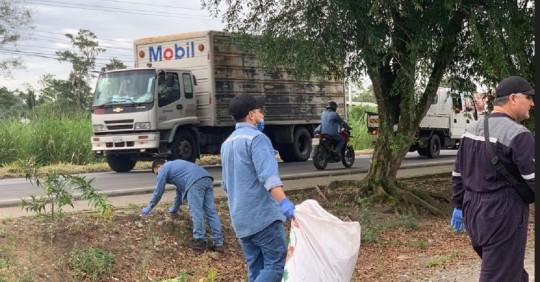 El producto plástico recolectado fue donado a la Asociación de recicladores/ Foto: cortesía CELEC