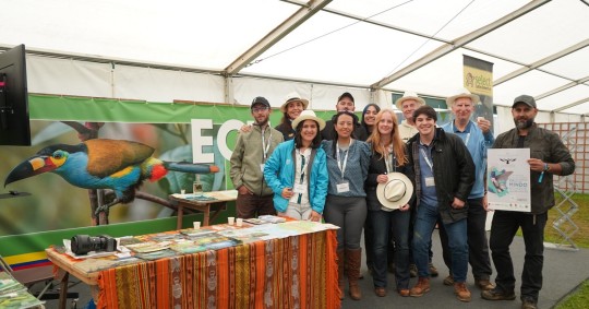 También se dio a conocer que la XII Feria de Aves de Sudamérica se llevará a cabo en Mindo, del 26 al 29 de octubre de 2023 / Foto: cortesía Ministerio de Turismo