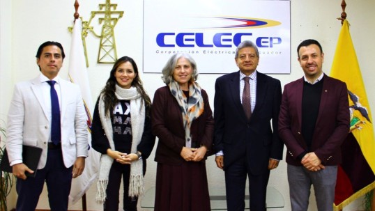Canadá busca desarrollar nuevos proyectos eléctricos en Ecuador/ Foto: Cortesía CELEC