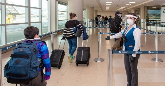Este era el único requisito relativo a la pandemia vigente en Ecuador después de que en octubre de 2022 se eliminasen todas las demás restricciones de ingreso al país / Foto: cortesía Quiport
