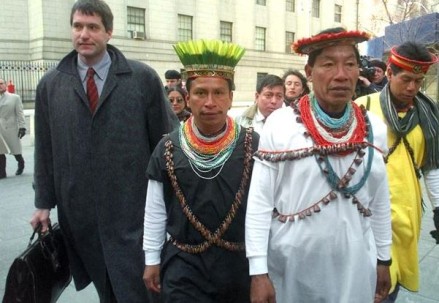 Comunidades amazónicas declararon ‘persona no grata’ a Steven Donziger - Foto: Juicio Crudo