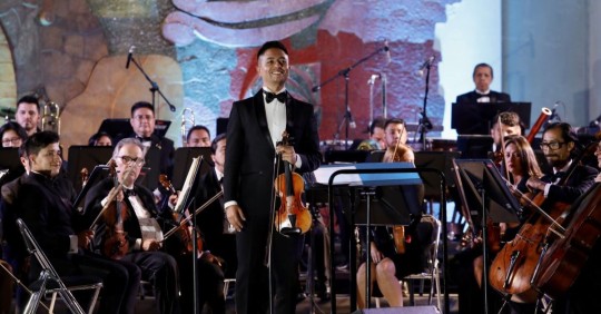 El evento se llevó a cabo en la Capilla del Hombre / Foto: EFE