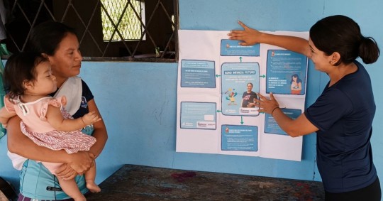 El objetivo es reducir los índices de desnutrición crónica infantil/ Foto: cortesía MIES