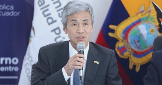 El primer ministro de Japón, Fumio Kishida, dio este miércoles sus condolencias a Ecuador, después de que el país sufriera un fuerte terremoto / Foto: Cortesía Ministerio de Salud