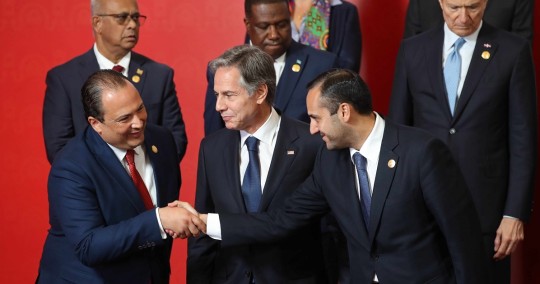 El canciller ecuatoriano afirmó que en Nicaragua "se prolonga una dictadura que carga con crímenes de lesa humanidad" / Foto: EFE