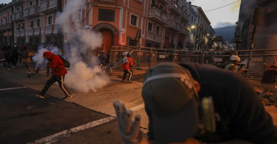Leonidas Iza sopesa llegar a Quito / Foto: EFE