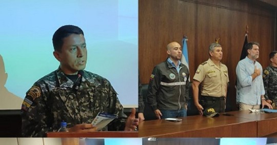 La Policía Nacional impulsa la campaña ‘Di Alto a la Extorsión, No Pagues, Denuncia’/ Foto: Cortesía Policía Nacional