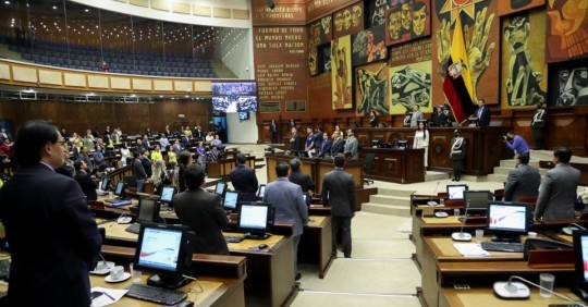Uno de los temas que más debate causó fue el precio referencial del barril de petróleo / Foto: cortesía Asamblea