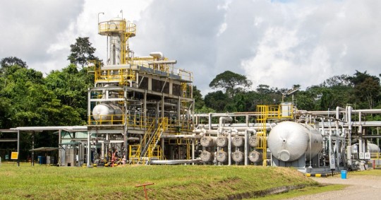 La operación fue recibida el 1 de enero de 2023 con una producción auditada de 13.533 barriles diarios. Se registra un incremento de 503 barriles / Foto: Cortesía Petroecuador