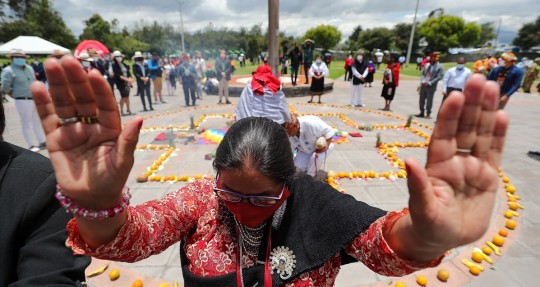 Ecuador honra el equinoccio de otoño con la fiesta de la luna, la Kulla Raymi / Foto: EFE