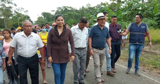 Los cantones beneficiados con estas obras son Lago Agrio, Gonzalo Pizarro, Shushufindi, Cascales, Cuyabeno y Putumayo / Foto: cortesía Secretaría Técnica de la Amazonía