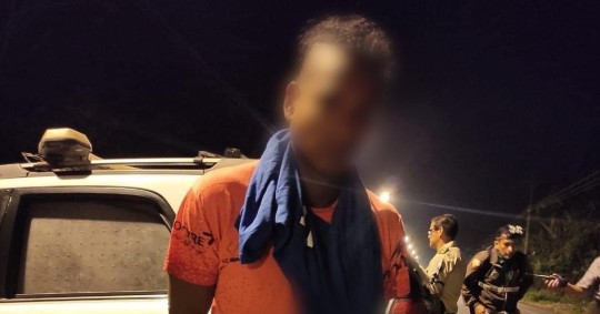 La Policía informó este viernes de la captura de cuatro personas, quienes se movilizaban en un taxi, en cuyo interior transportaban material explosivo/ Foto: cortesía Nacional