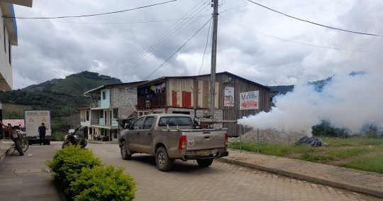 En el primer trimestre del año, la Zona 7 (Zamora Chinchipe, Loja y El Oro) registra 28 casos de dengue con signos de alarma / Foto: cortesía Ministerio de Salud