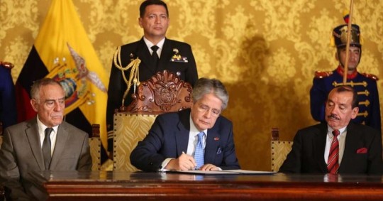 Noticias del Ecuador Medios Nacionales - 4 de Mayo de 2023 / Foto: cortesía Presidencia 