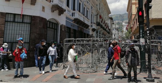 Ecuador se prepara para una jornada de protestas sociales / Foto: EFE