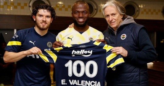 Enner Valencia está a la sombra de Haaland / Foto: cortesía Enner Valencia