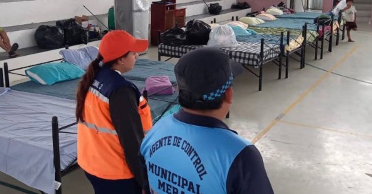 Las lluvias no dan tregua a las provincias amazónicas / Foto: cortesía Servicio Nacional de Gestión de Riesgos y Emergencias del Ecuador