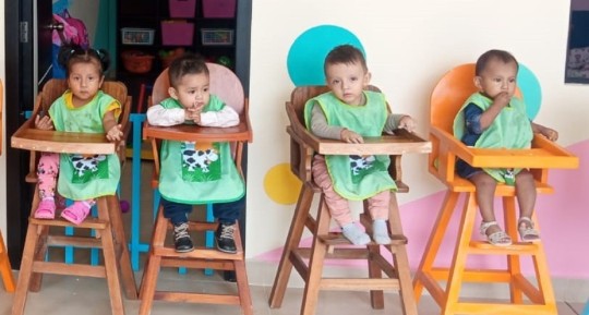 El Centro brindará atención y cuidados a un total de 38 niños, de 1 a 3 años de núcleos familiares en situación de pobreza y pobreza extrema / Foto: cortesía MIES