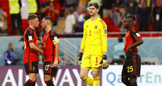 La famosa “generación de oro del fútbol belga” ha acabado sin un título, quedándose cerca de pelearlo en una final en el Mundial de Rusia y en la pasada Liga de Naciones / Foto: EFE