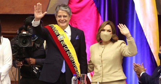 Guillermo Lasso promete fin a "la era de los caudillos" y recuperar "alma democrática" / Foto: EFE