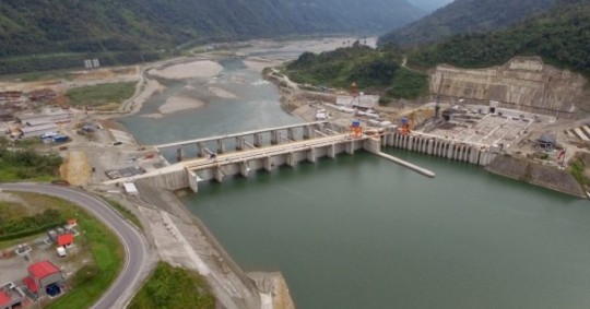 El Ministerio de Energía evalúa la infraestructura en peligro por el invierno/ Foto: cortesía Presidencia de la República