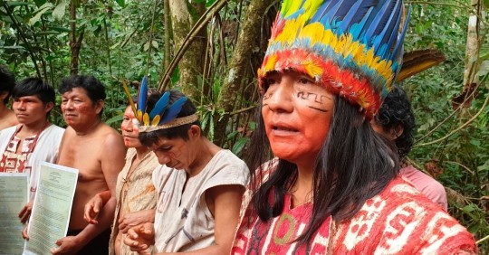 Los sáparas lanzan proyecto educativo basado en su cosmovisión/ Foto: EFE