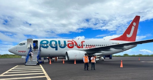 Latam y Aeroregional también operan en esta provincia amazónica/ Foto: cortesía MTOP