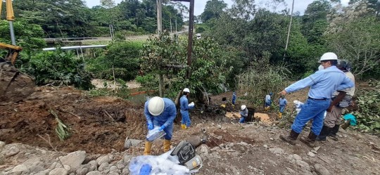 Un nuevo derrame de Petroecuador se registró en Sucumbíos / Foto: cortesía Petroecuador
